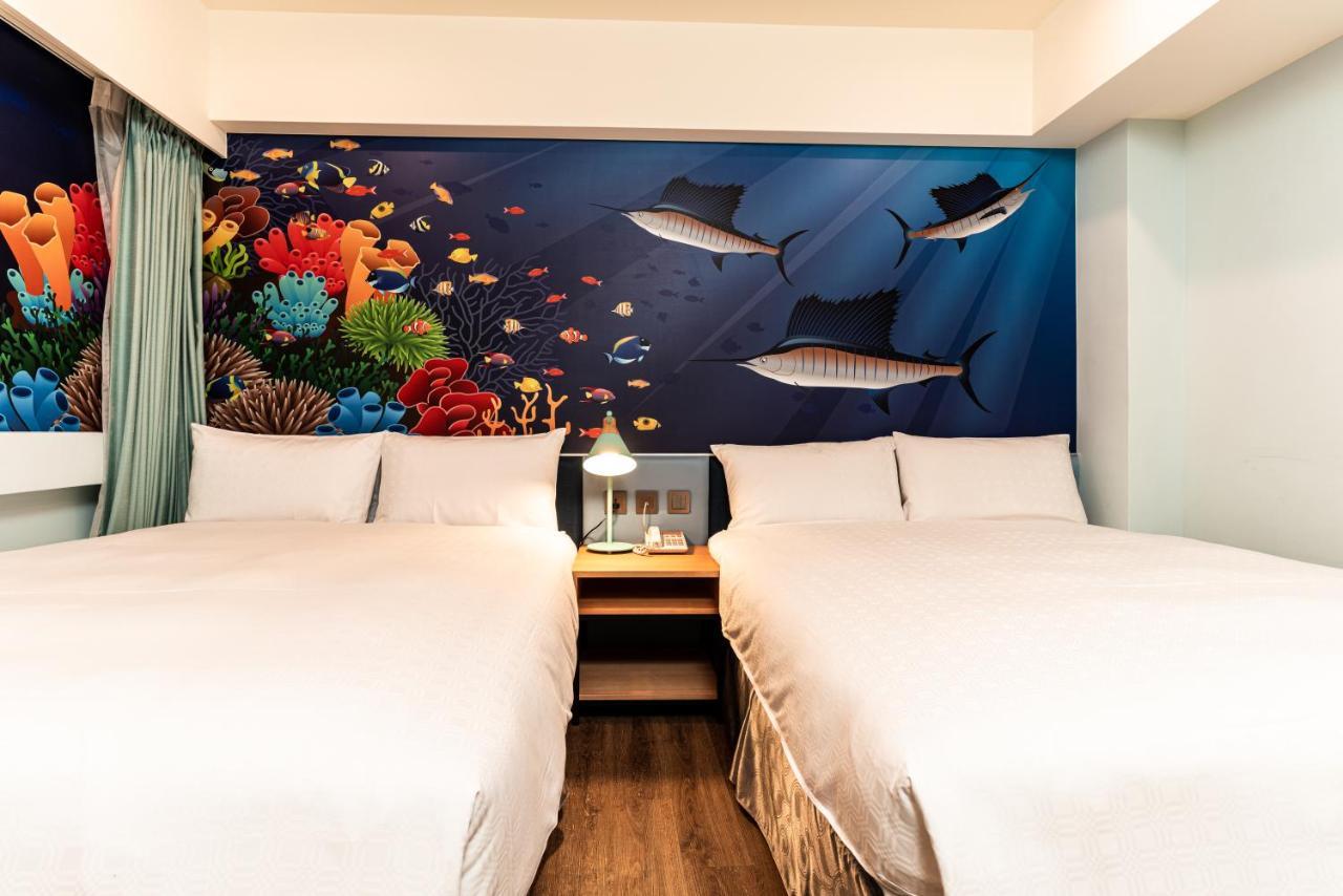 Fish Hotel Kaohsiung Buitenkant foto